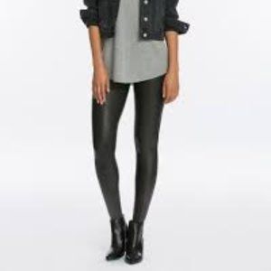 SPANX Faux Leather Leggings XS/S/Petite